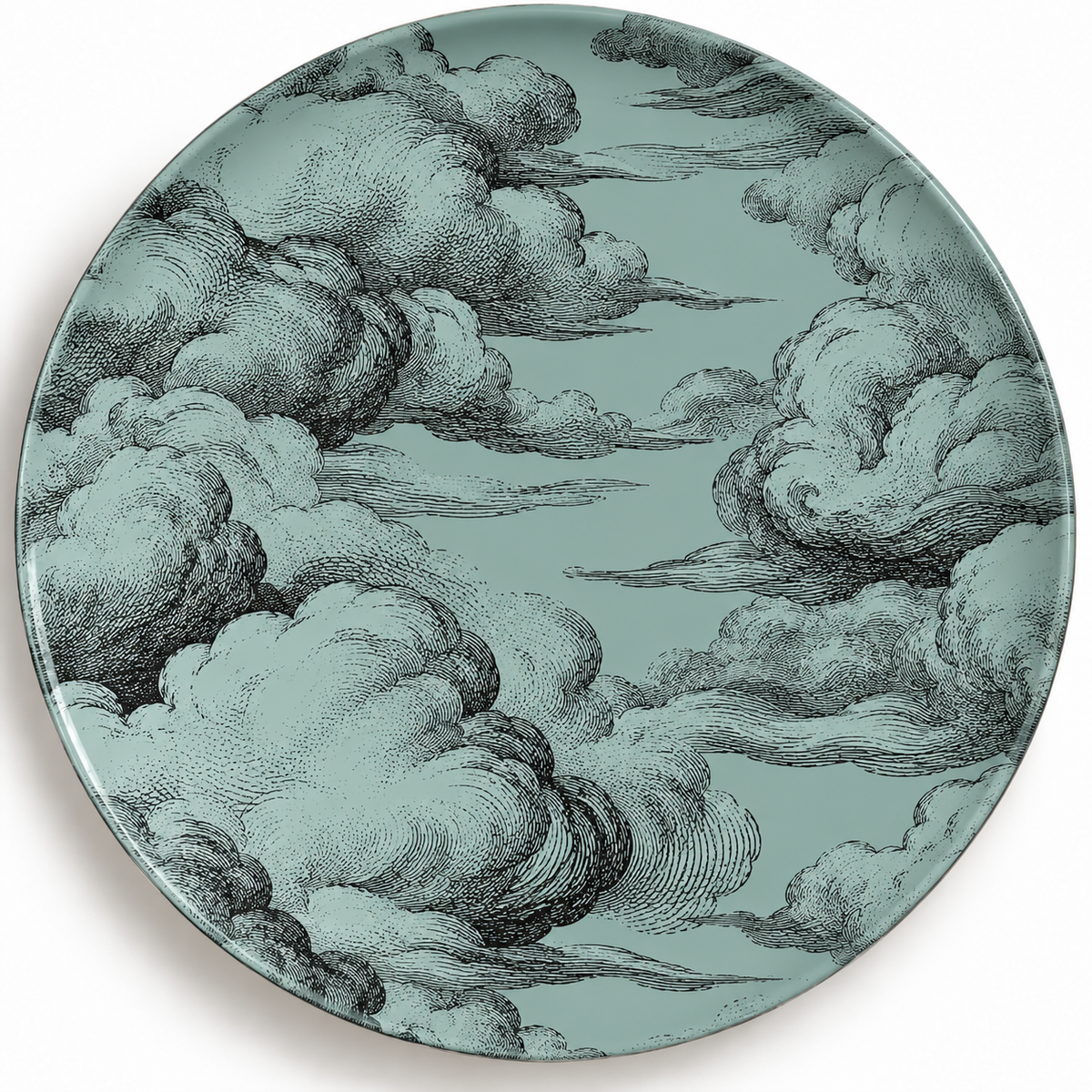 Décor Plate - Pastel Sky
