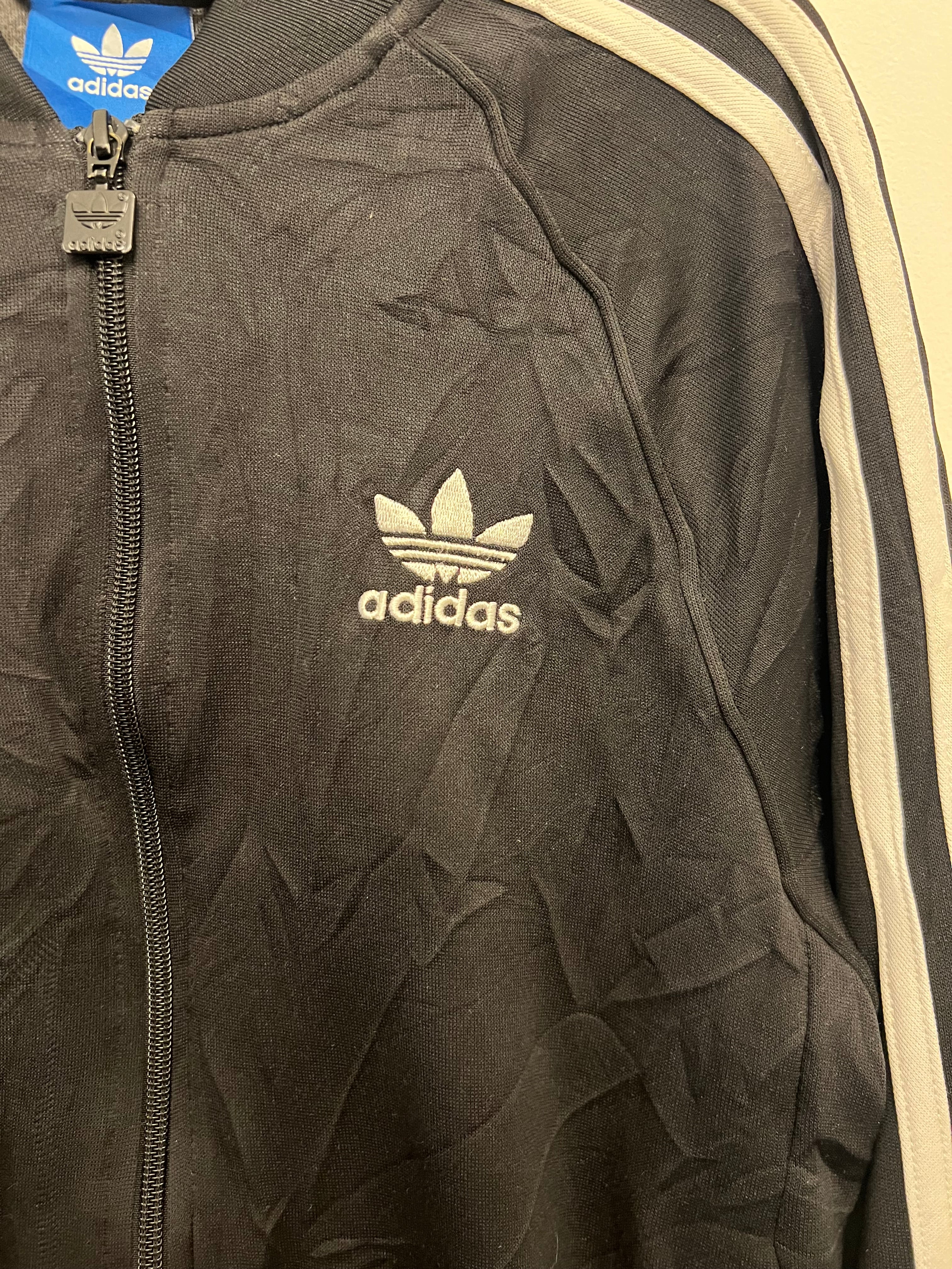 Adidas Cipzáras Pulóver S