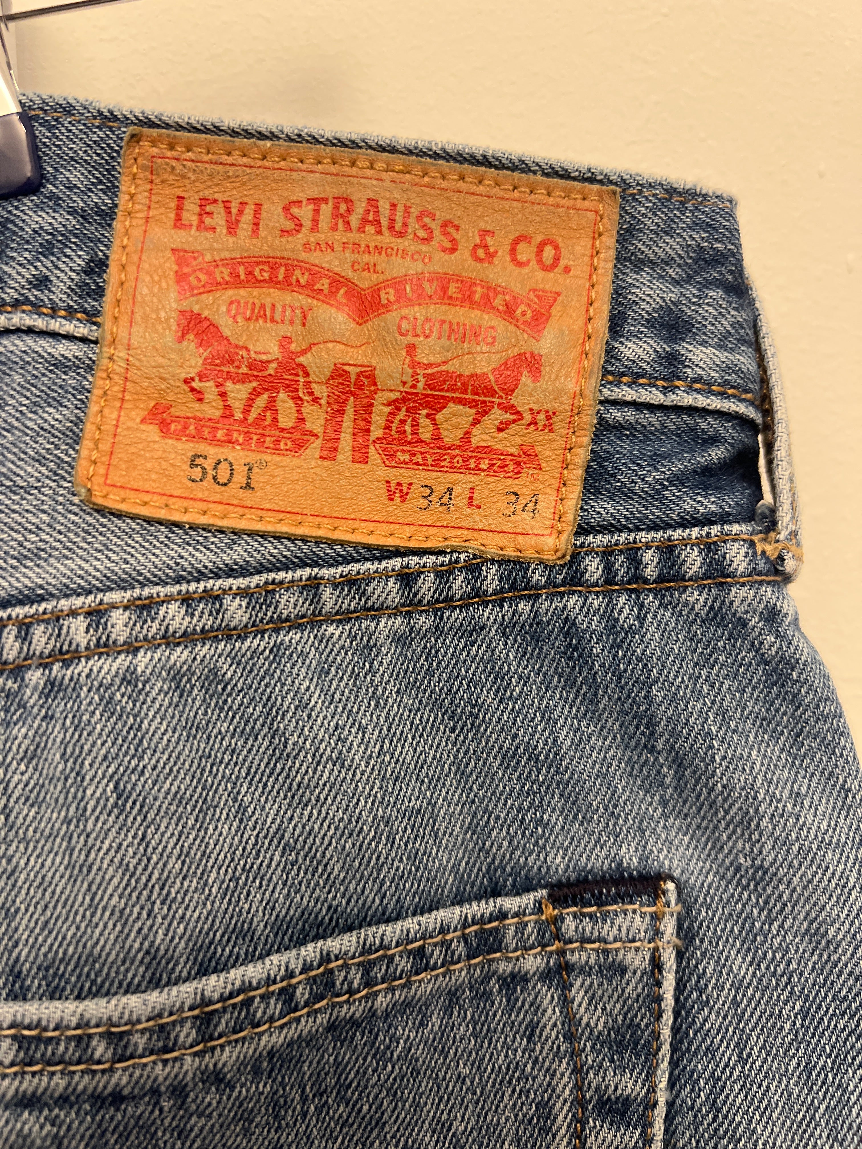 Levi's 501 Farmer 34/34