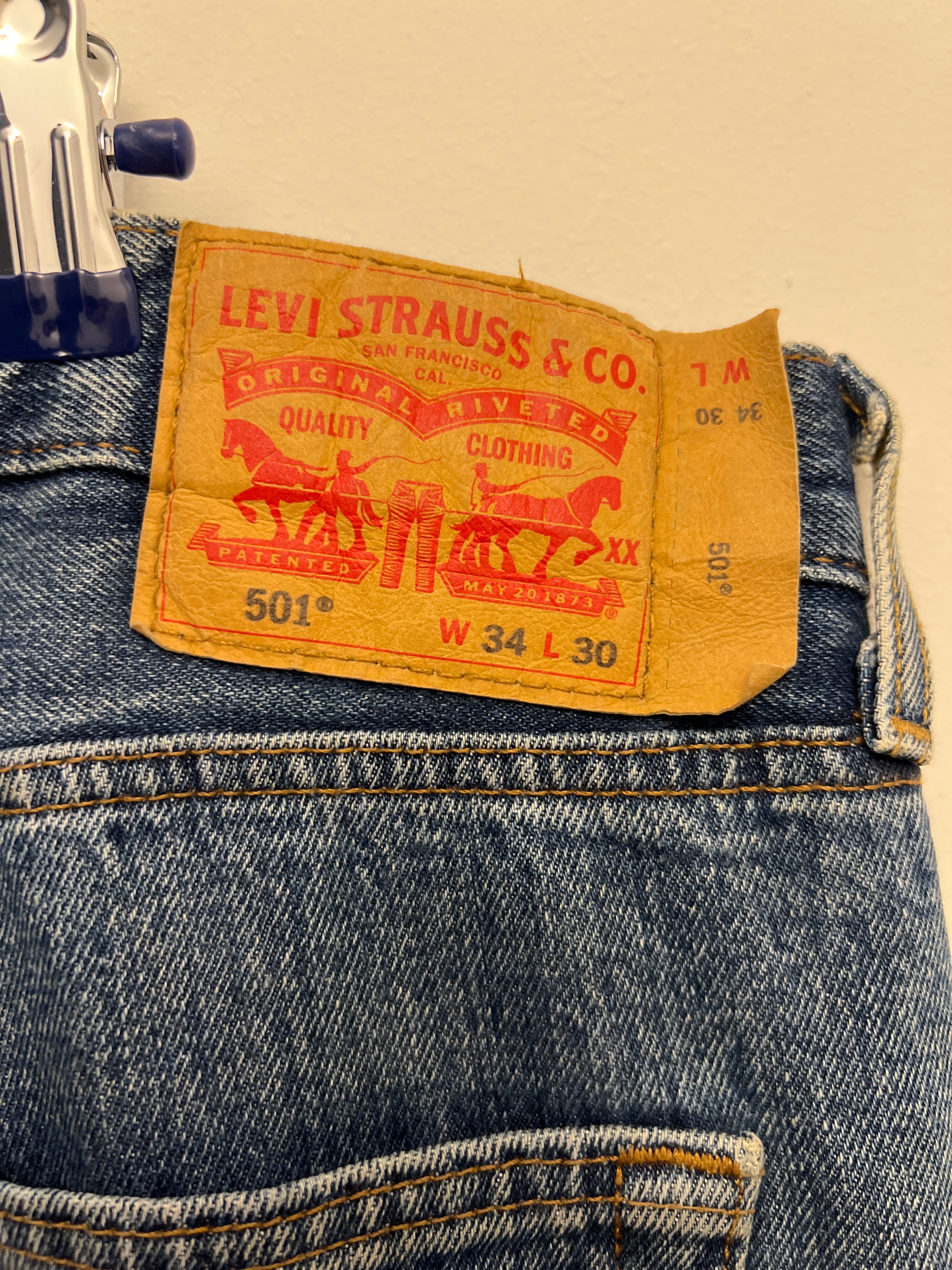 Levi's 501 Farmer 34/30