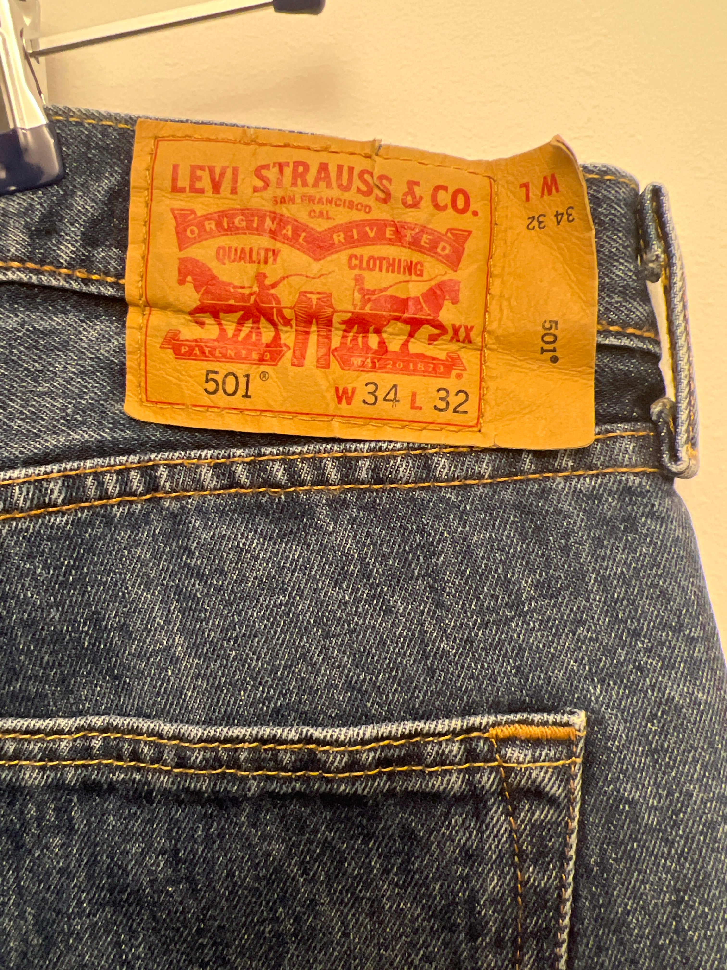 Levi's 501 Farmer 34/32