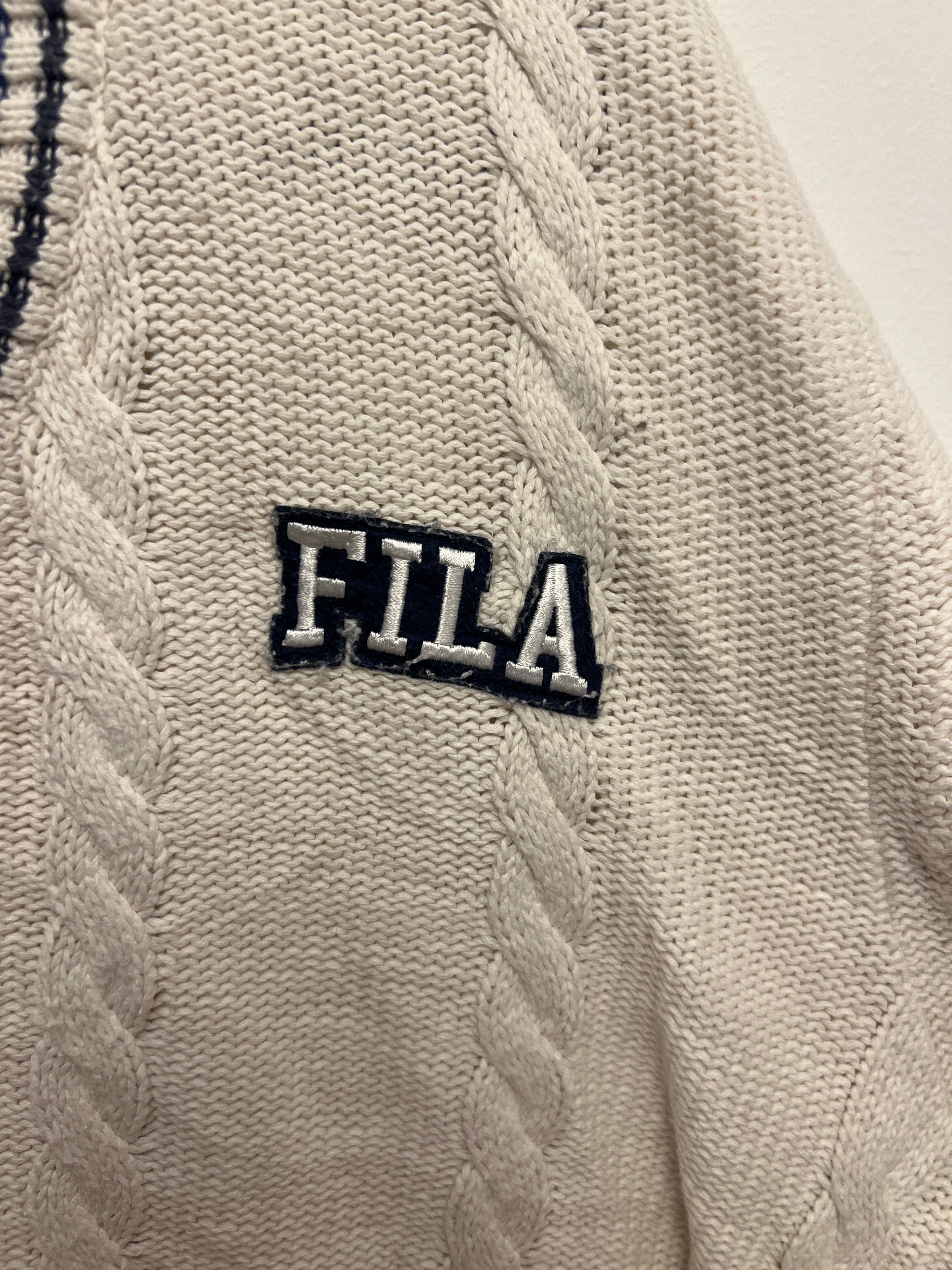 Fila Kötött Pulóver M