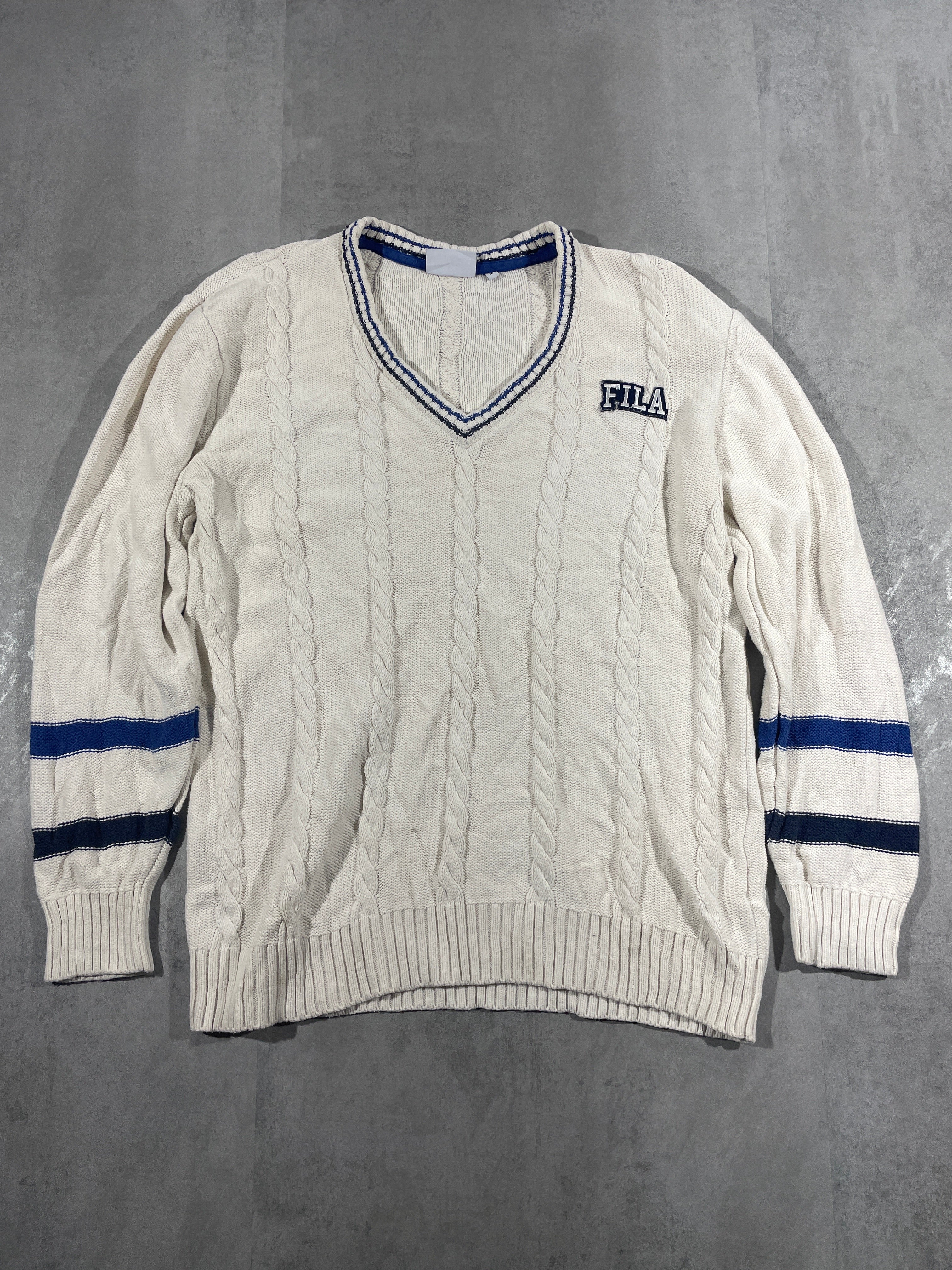Fila Kötött Pulóver M