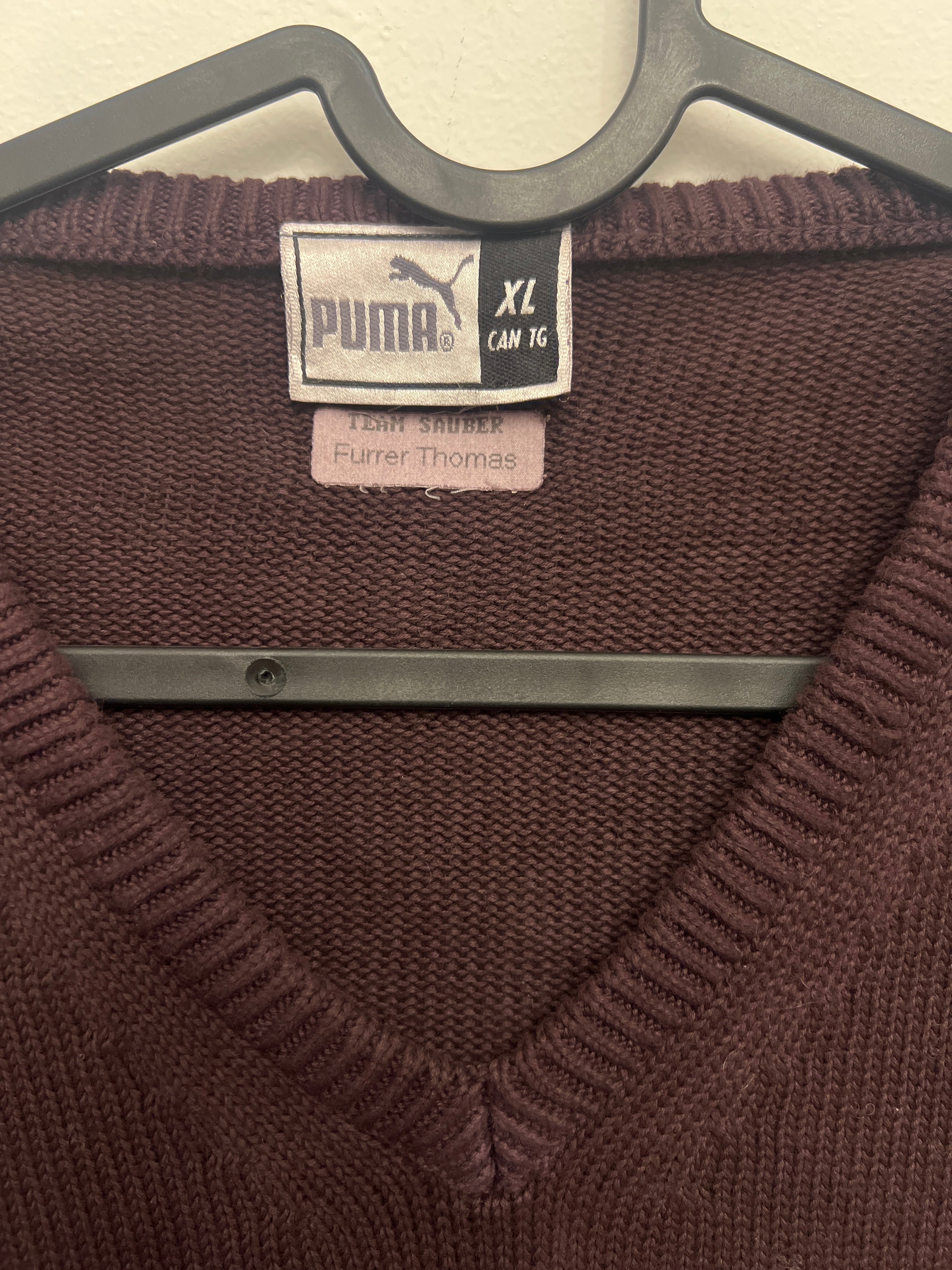 Puma Kötött Pulóver XL