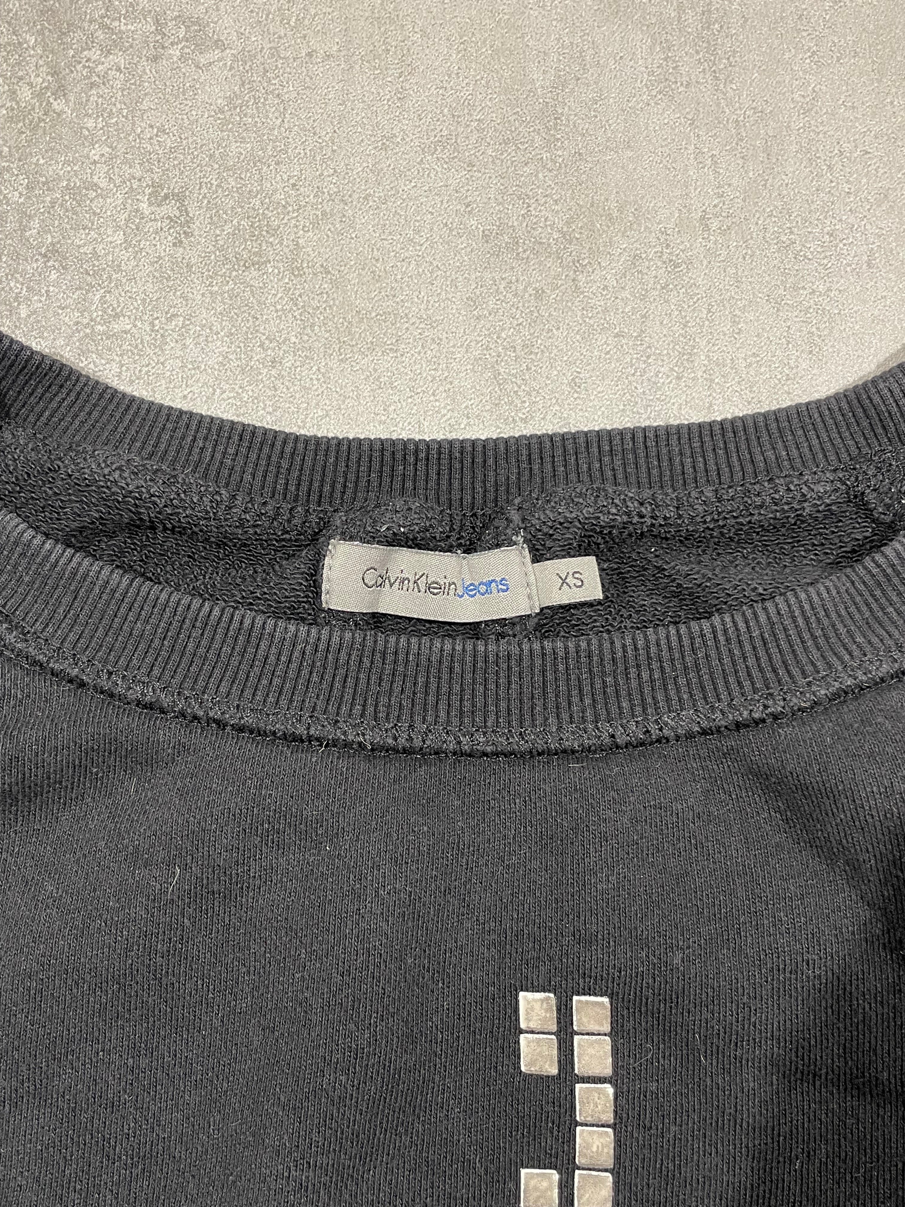 Calvin Klein Crop Pulóver Női S