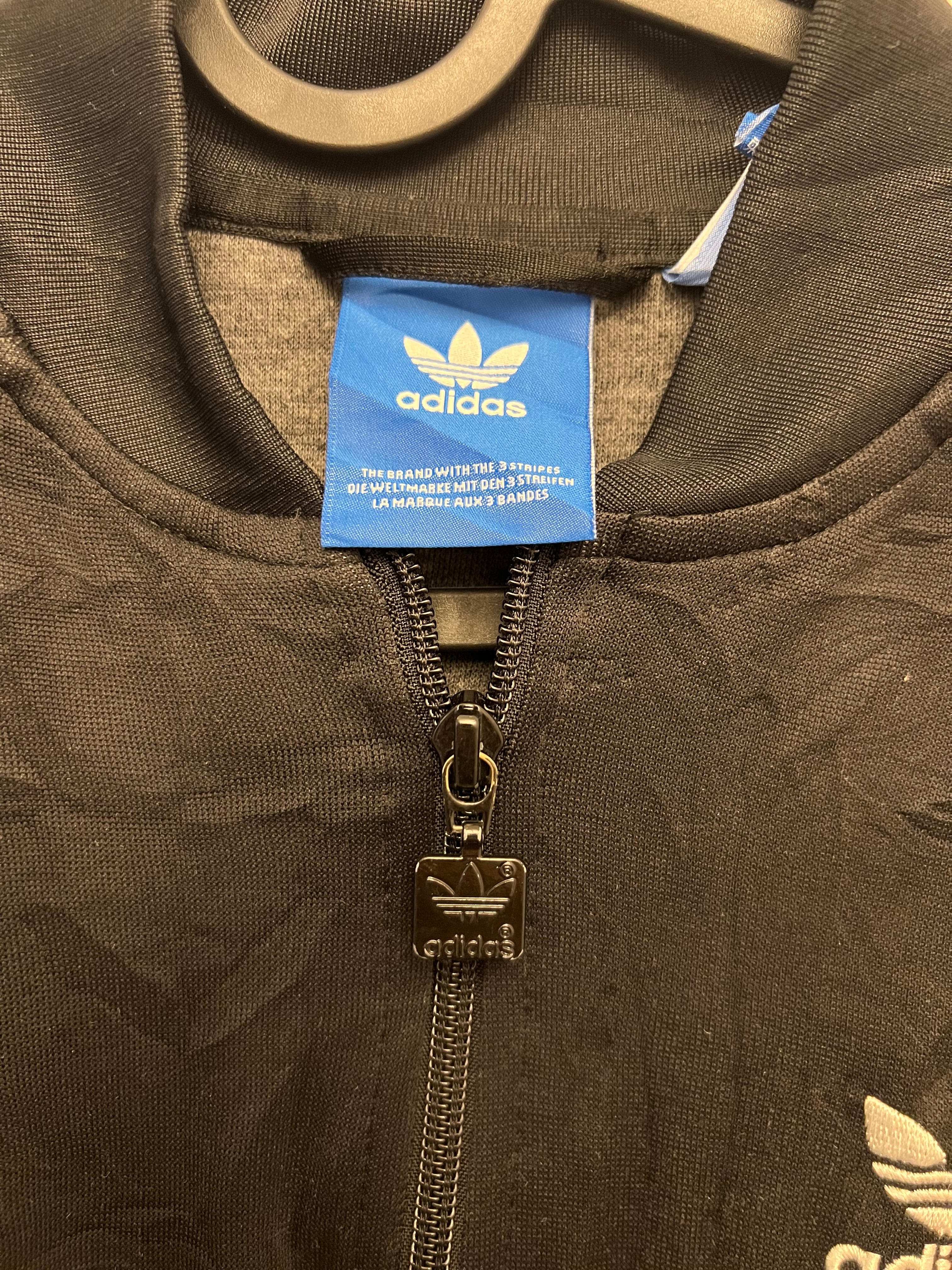 Adidas Cipzáras Pulóver S