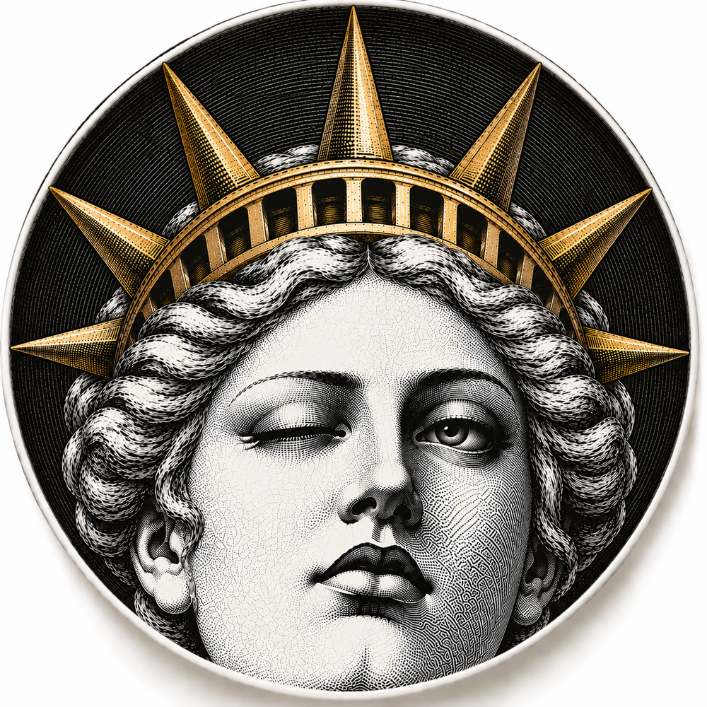 Décor Plate - Liberty Noir