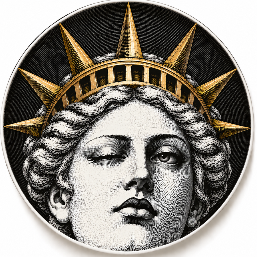 Décor Plate - Liberty Noir