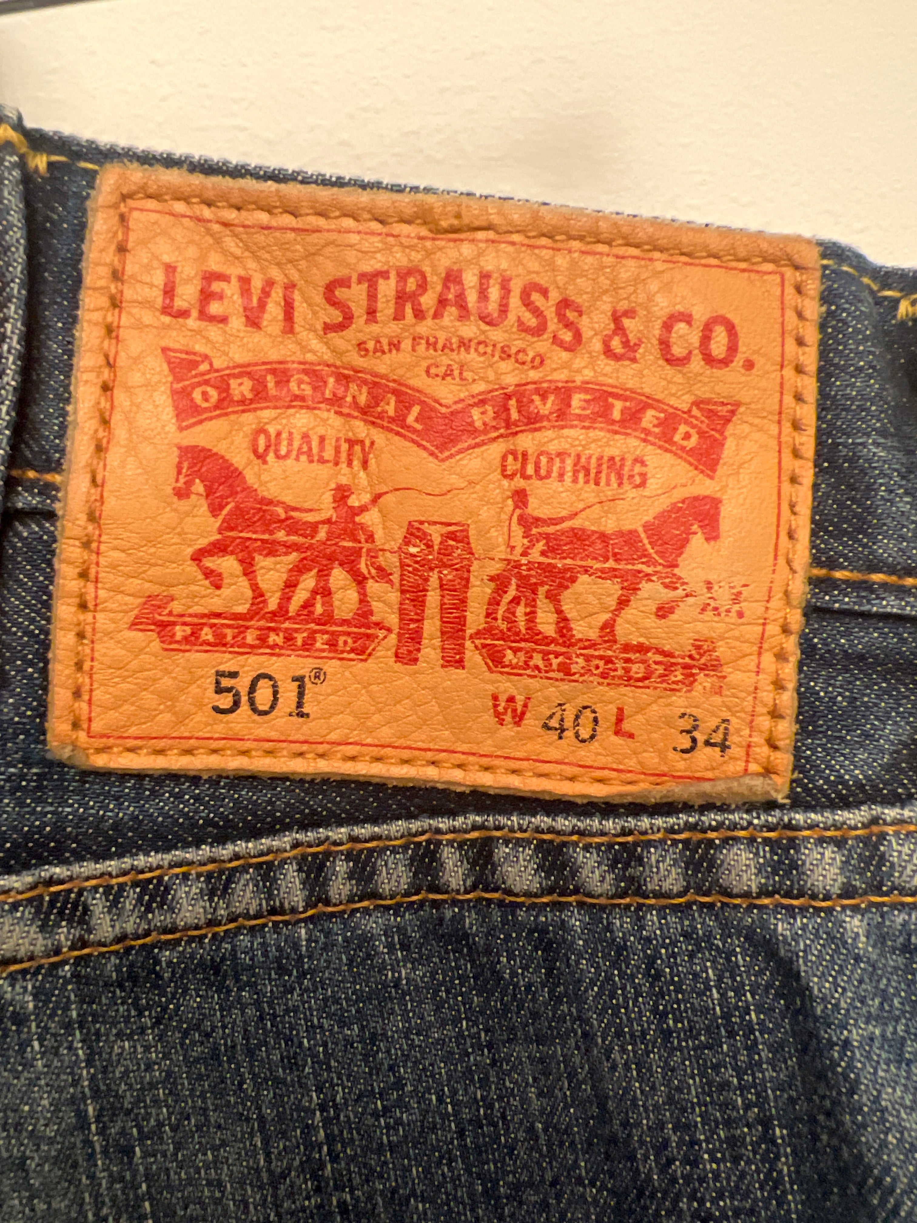 Levi's 501 Farmer 40/34