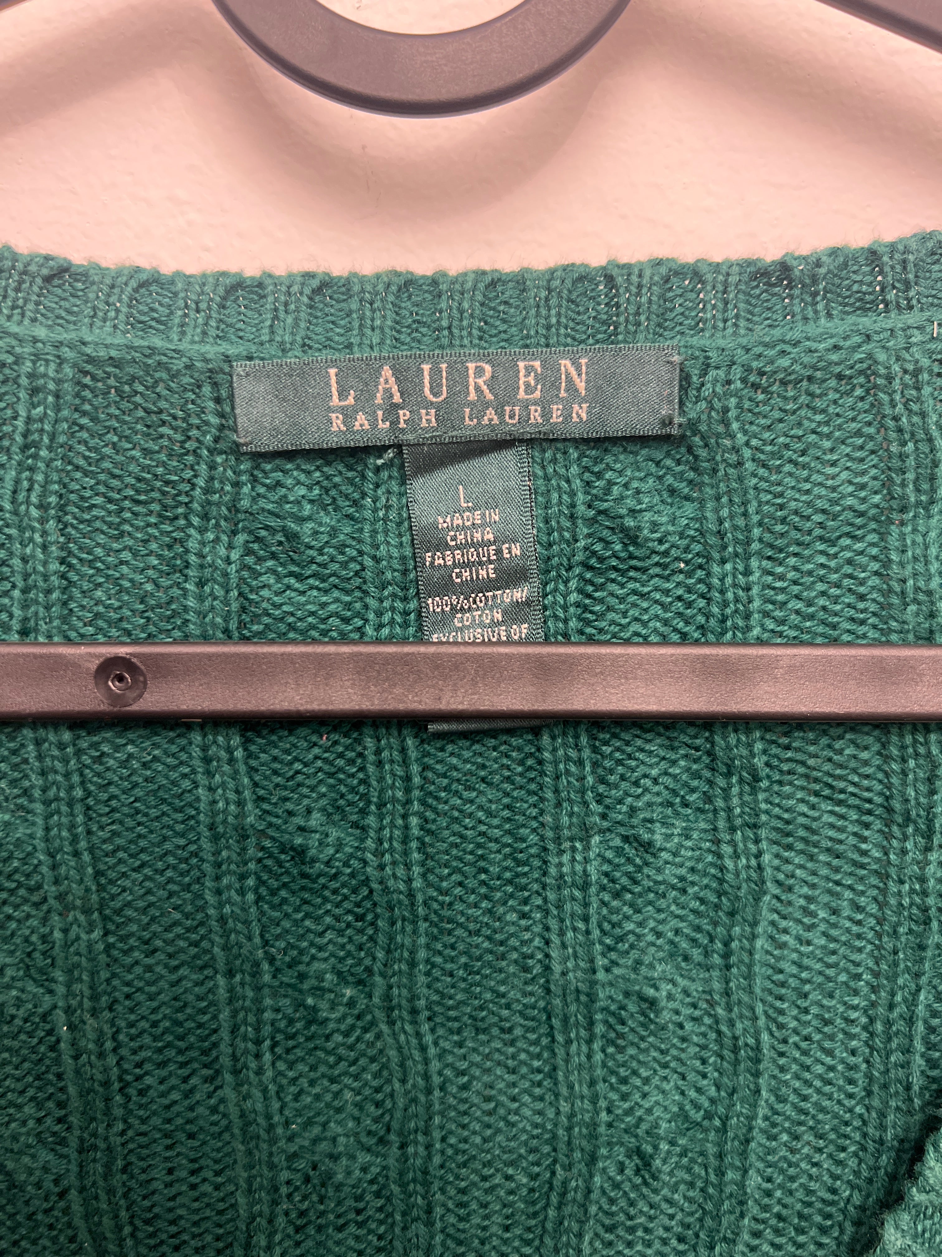 Lauren Ralph Lauren Kötött Pulóver L