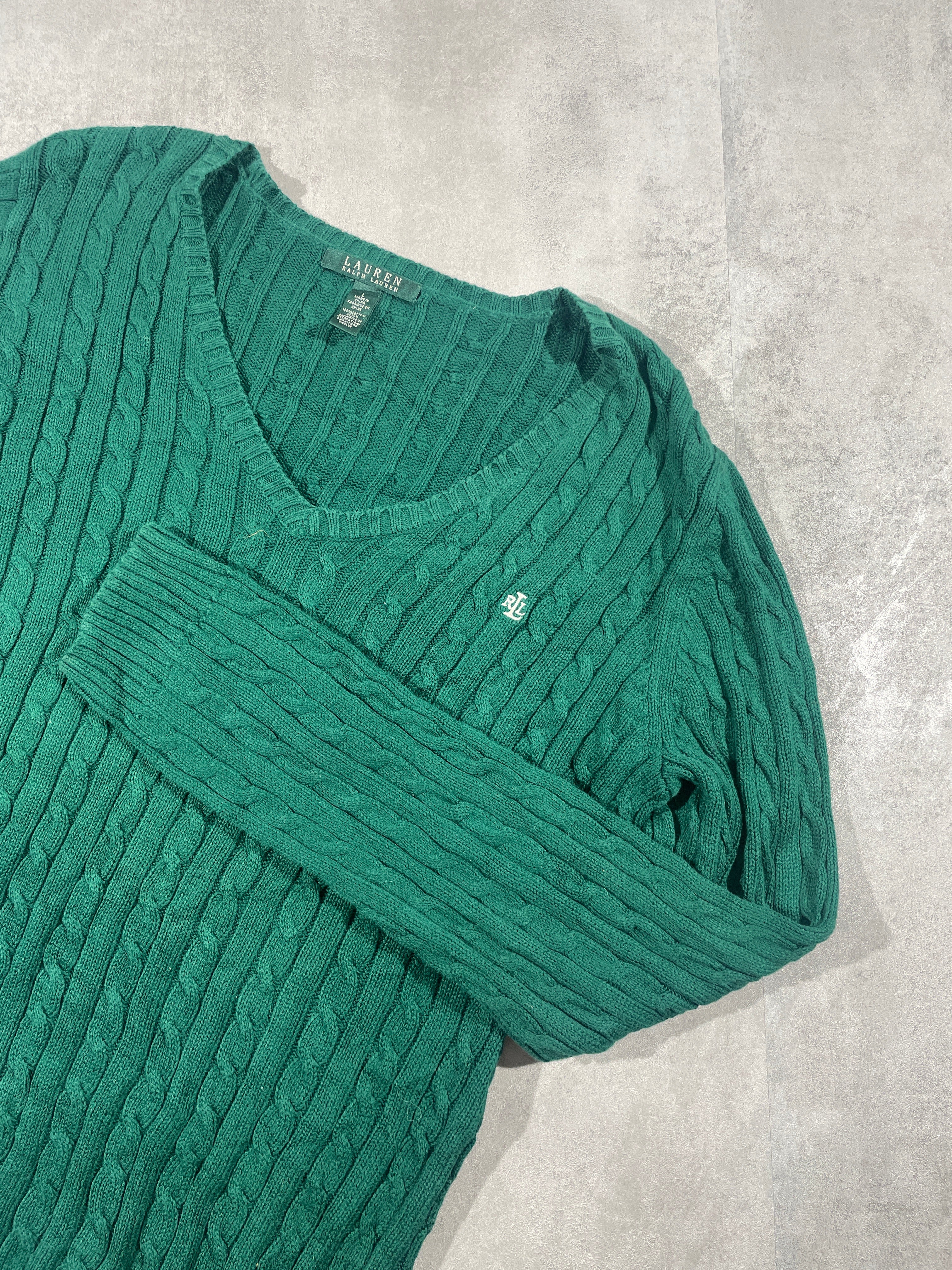 Lauren Ralph Lauren Kötött Pulóver L